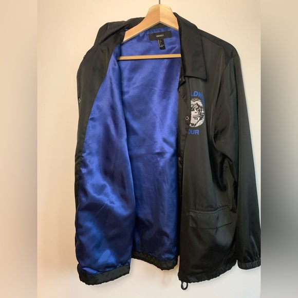 Black satin coach jacket - Picture 7 of 7